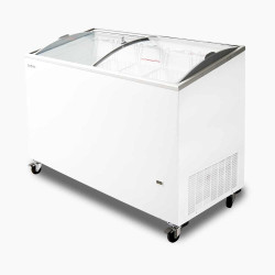Bromic CF0400ATCG-NR Display Chest Freezer - 352L - Curved Glass Top