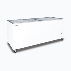 Bromic CF0700FTFG-NR Display Chest Freezer - 670L - Flat Glass Top
