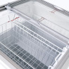 Bromic CF0200FTFG-NR Display Chest Freezer - 191L - Flat Glass Top