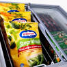 Bromic CF0200FTFG-NR Display Chest Freezer - 191L - Flat Glass Top
