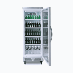 Bromic GM0300-NR Upright Display Fridge - 290L - 1 Door - Flat Glass