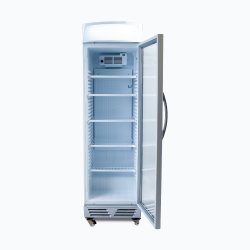 Bromic GM0374L-NR Upright Display Fridge - 372L - 1 Door - Flat Glass - Lightbox