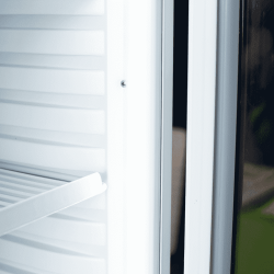 Bromic GM0374L-NR Upright Display Fridge - 372L - 1 Door - Flat Glass - Lightbox