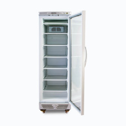 Bromic UF0374S-NR Upright Display Freezer - 300L - 1 Door - Flat Glass