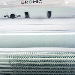 Bromic UF0374S-NR Upright Display Freezer - 300L - 1 Door - Flat Glass