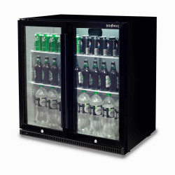 Bromic BB0200GD-NR-1 Back Bar Fridge - 190L - 2 Doors - Hinged