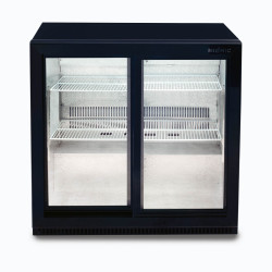 Bromic BB0200GDS-NR-1 Back Bar Fridge - 190L - 2 Doors - Sliding