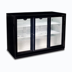 Bromic BB0330GDS-NR-1 Back Bar Fridge - 307L - 3 Doors - Sliding