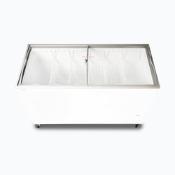 Bromic CF0500ATCG-NR Display Chest Freezer - 427L - Curved Glass Top