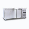 Bromic UBF1795SD-NR Under Bench Freezer - 417L - 3 Doors - Stainless Steel