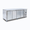 Bromic UBF2230SD-NR Under Bench Freezer - 553L - 4 Doors - Stainless Steel