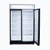 Bromic GM0900LBECO-NR Upright Display Fridge - 885L - 2 Doors - Flat Glass - Black