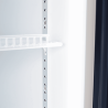 Bromic GM0900LBECO-NR Upright Display Fridge - 885L - 2 Doors - Flat Glass - Black