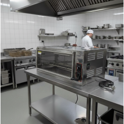Used Semak M8 Manual Electric Rotisserie - ST26UK035