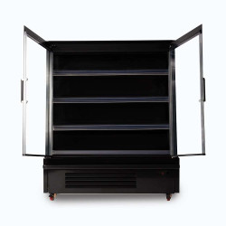 Bromic SVM1250HD-NR Semi Vertical Display Fridge - 1250mm - 2 Doors - Hinged