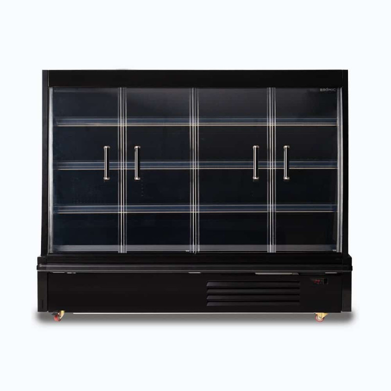 Bromic SVM1875HD-NR Semi Vertical Display Fridge - 1875mm - 4 Doors - Hinged