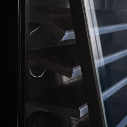 Bromic SVM1250SD-NR  Semi Vertical Display Fridge - 1250mm - 2 Doors - Sliding