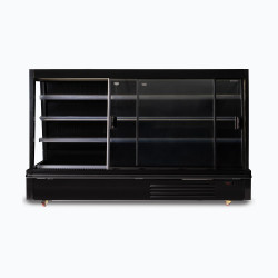 Bromic SVM2500SD-NR Semi Vertical Display Fridge - 2500mm - 4 Doors - Sliding