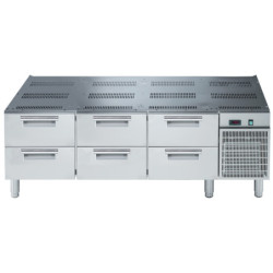 ELECTROLUX  REFRIGERATED BASE 6-DRAWERS/ AUTOMATIC EVAPORATION OF DEFROST CONDENSE - 371296 - E7TTBECOMKN 