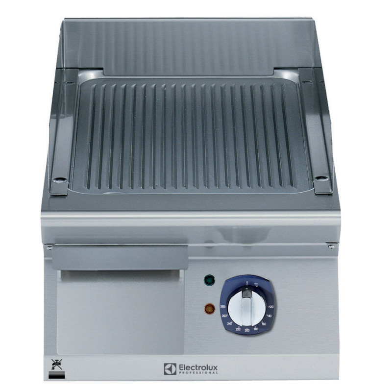 ELECTROLUX  HALF MODULE GAS FRY TOP WITH RIBBED BRUSHED CHROMECOOKING PLATE  - 391354 - E9IILAAOMCA