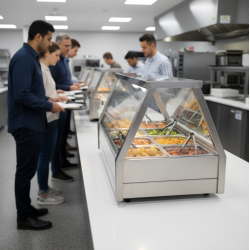 Used Roband E24RD Straight Glass Hot Food Display Bar - ST26UK033