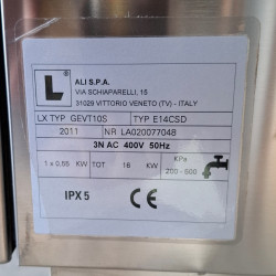 Never Used Blue Seal S-Line E14CSD Electric 14 Tray Combi Oven Steamer - ST26UK058
