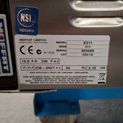 Used Bakbar Turbofan E311 Convection 3 Tray Oven - ST26UK068