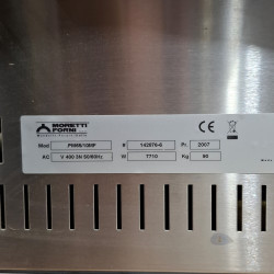 Never Used Moretti Forni PM65/10MF Single Deck Electric Bench Top Pizza Oven - ST26UK060