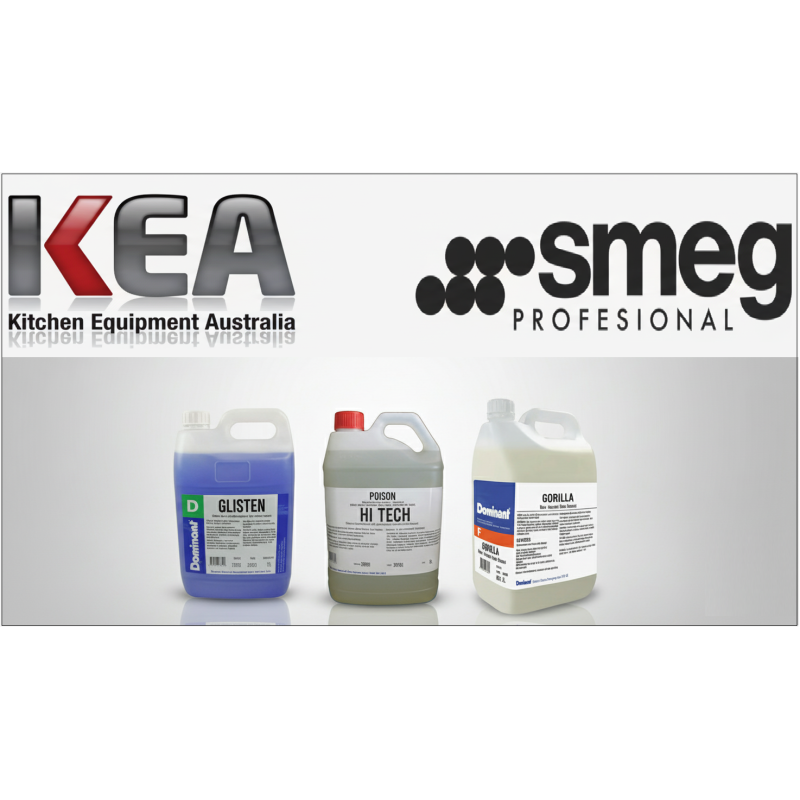 SMEG C10316 2 x 5 lt bottles Combi foam oven cleaner