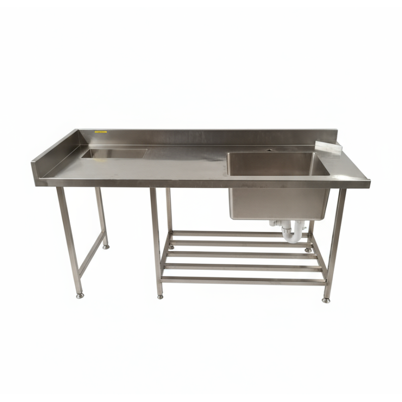 Used Stainless Steel Dishwasher Inlet Sink with Waste Hole - ST26UK053