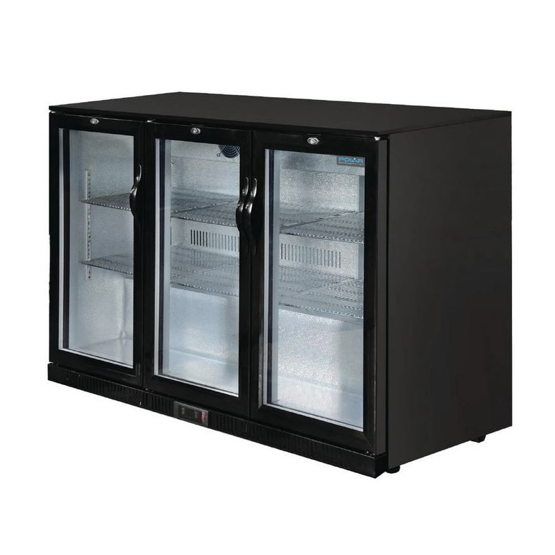 POLAR - GL014-A G-Series Under Counter Back Bar Cooler with Hinged Doors 320Ltr