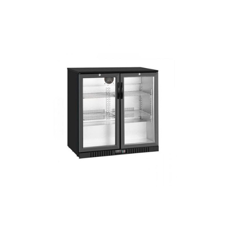 POLAR - GL010-A - G-Series Under Counter Back Bar Cooler with Sliding Doors 198 Ltr