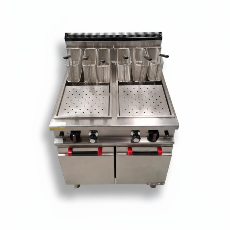 Used Angelo Po 71CP2 Twin Bowl Gas Pasta Cooker - ST26UK065