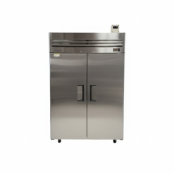 Used Skipio SFT45-2 Double Door Stainless Steel Freezer - ST26UK080