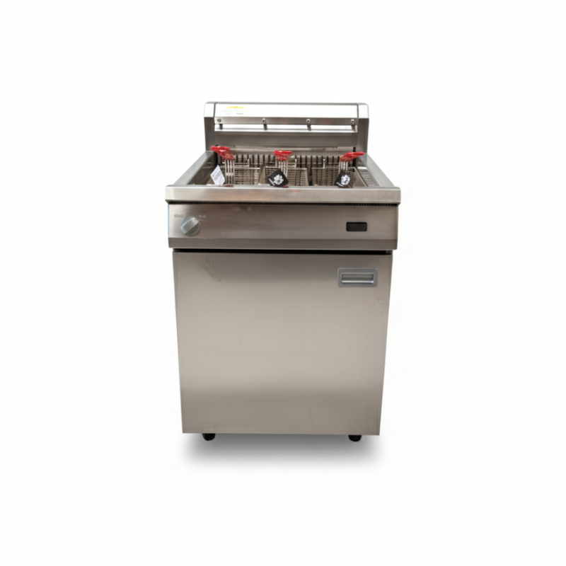 Used Austheat AF813 Freestanding Electric Fryer 3 baskets - ST26UK076