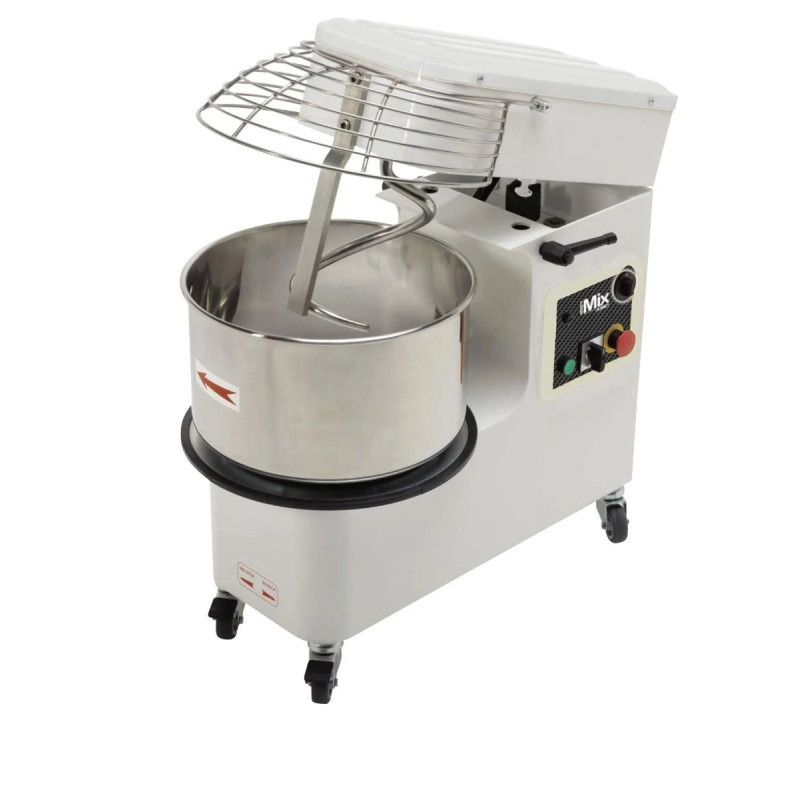 Moretti Forni iMR 25/2 Double Speed Removable Bowl Spiral Dough Mixer 12.5kg - 25kg - 33L