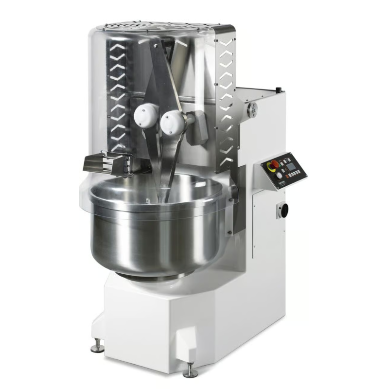 Moretti Forni iTWIN55 MAN Twin Arm Dough Mixer with Manual Control - 2 Speeds, 3 Phase 80L