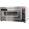 Zanolli   Vulcano Compact single deck oven with chamber size (400 W X 400 X 110)