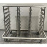 Stainless Steel 24 Tray Service Trolley 