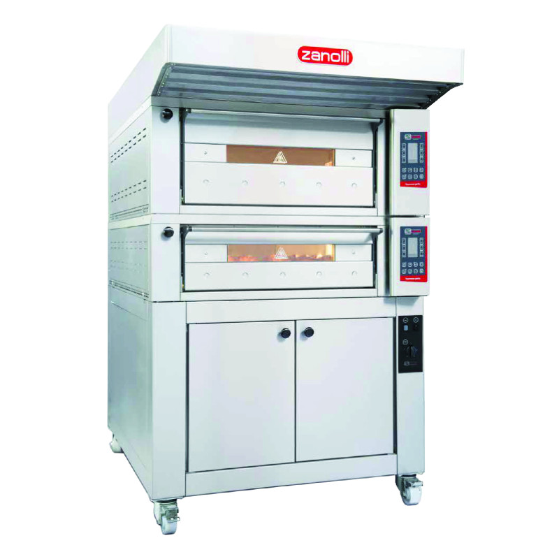 Zanolli Teorema Polis 4 Tray Bakery Deck Oven - 180mm Chamber Height