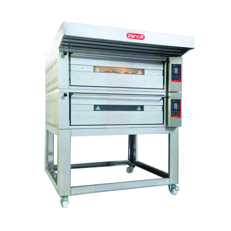 Zanolli Teorema Polis Super 6 Tray Bakery Deck Oven-260mm Chamber height