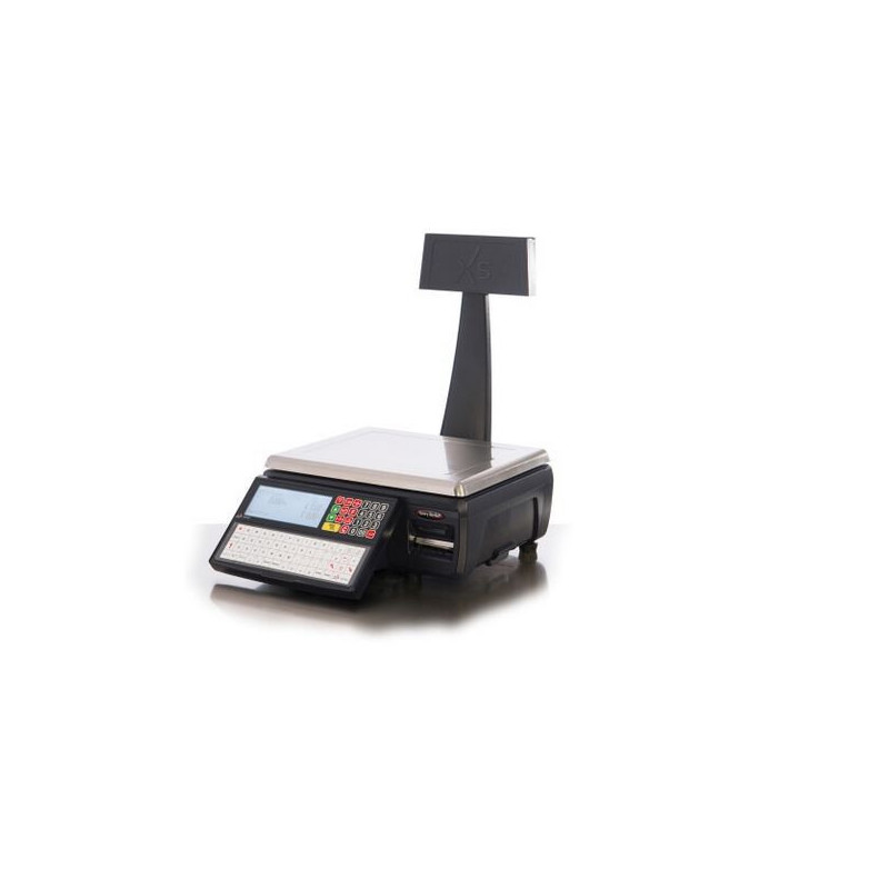 BRICE COMPACT WEIGHING AND PRINTING TERMINAL WITH INTEGRATED VENDOR & CUSTOMER DISPLAY - AVEXS100 - Xs100