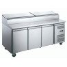 FED-X S/S Three Door Sandwich Counter - XSS7C18S3V
