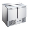 FED-X Two Door Salad Prep Fridge - XGNS900S