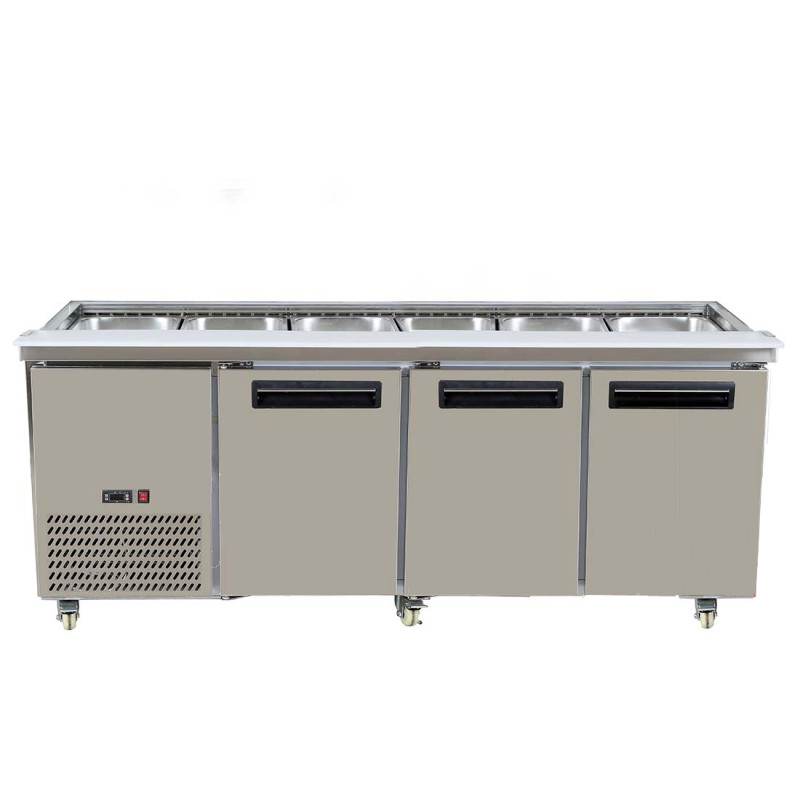 PG210FA-B Bench Station Three Door - 6x1/1 GN Pans