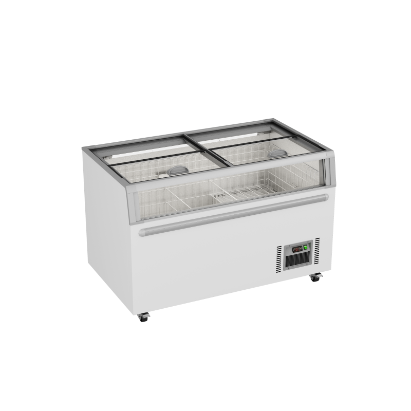 Thermaster Supermarket Island Freezer with Glass Sliding Lids - ZCD-L145G