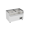 Thermaster Supermarket Island Freezer with Glass Sliding Lids - ZCD-L145G
