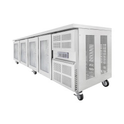 Airex AXR.UCGN.4G.900H 4x Glass Doors, 1/1 GN Refrigerator 
  - 276 Litres Undercounter