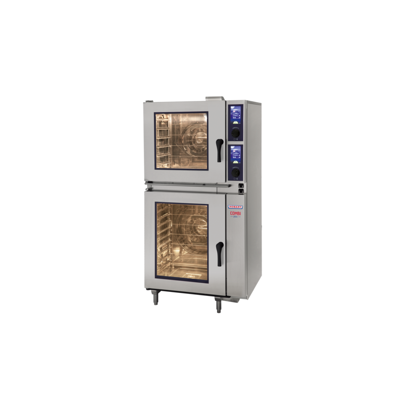 HOBART HPJ611E Combi Oven Double Stack 6 and 10 Tray