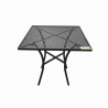 Used Black Steel Outdoor Perforated Star Pattern Dining Table - ST26UK129